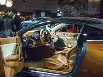 Interieur des Exagon Furtive eGT. (Aufnahme: 11.10.2012 Automesse Paris)