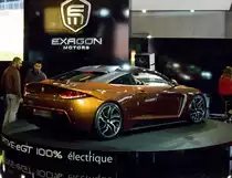 Exagon Furtive, R�ckansicht. (Aufnahme: 11.10.2012 Automesse Paris)