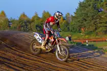 Bei idealen Bedingungen am Wochenende testeten viele Fahrer ihre Crossmaschinen auf der Motocross Strecke Ueckerm�nde. - 20.10.2012