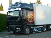 DAF XF Sattelzugmaschine  Kronvasall  der Spedition Transmess verbringt das Wochenende in N�rnberg, 22.07.2012