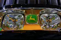 Detailaufnahme JD Traktor auf der Agritechnika. (10.11.2009)