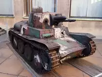 Leichter Panzer LTP 39 (Baujahre 1938 - ČKD) in Milit�rmuseum VHU Praha �i�kov am 31. 10. 2012.