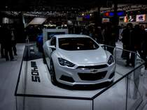 Chevrolet Tru 405 Concept. Das Auto wurde auf dem Automesse Paris (11.10.2012) fotografiert.