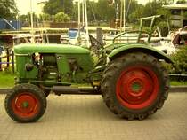 Ein sch�ner alter Deutz liebevoll aufgebaut