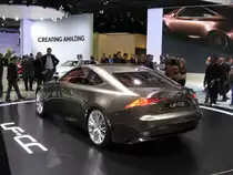 R�ckansicht des Lexus LF-CC Concept. (Automesse Paris 11.10.2012)