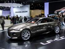 Frontaufnahme des Lexus LF-CC Concept. (Automesse Paris 11.10.2012)