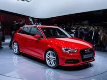 Premiere des Audi A3 Sportkombi. (Automesse Paris zwischen 30.09.2012-14.10.2012, Aufnahmedatum: 11.10.2012)