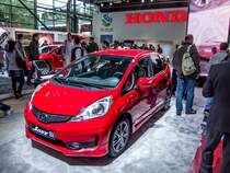 Honda Jazz Si, ausgestellt auf dem Pariser Autosalon zwischen 30.09.2012 und 14.10.2012 (Aufnahmedatum: 11.10.2012)
