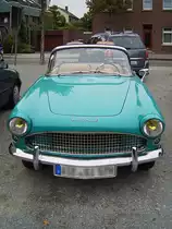Simca Aronde Oceane (gebaut 1956–1962) in Vorst, 21.9.2012