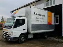 MITSUBISHI-Canter 3C13 im Einsatz der rifa (Rieder Initiative f�r Arbeit; 121101