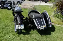 NSU Max mit Beiwagen, Schondorf am Ammersee, Bayern, 15.08.2012