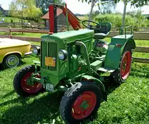 Schl�ter DS 15R, Ackerschlepper mit 17PS, Baujahr 1952, Oldtimertreffen K�rnbach, Aug.2012