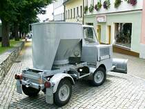 Multicar M22 Schneepflug, 2006 in J�hstadt.