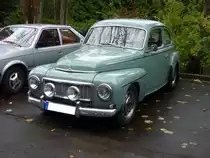 Volvo PV 544. 1958 - 1965. Der PV war eine Weiterentwicklung des bereits 1947 vorgestellten PV 444. Die 1.780 cm� gro�en 4-Zylinderreihenmotoren galten als sehr robust. Oldtimertreffen Ennepetal am 04.11.2012.