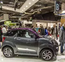 Citroen DS3 Parodie, ein Elektroauto von Lieger. (Automesse Paris 11.10.2012)