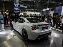 R�ckansicht des Subaru BRZ. (Automesse Paris 11.10.2012)