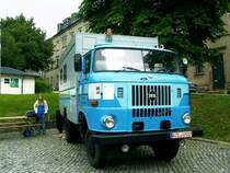 Ein IFA W50 mit Kofferaufbau.