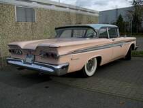 Coup EDSEL Ranger aus dem ehem. Landkreis Nordvorpommern (NVP) fotografiert beim 9. Oldtimertreffen am HEROS-Ostprodukte-Discounter, Rostock/Broderstorf [27.10.2012]