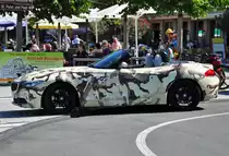 BMW Z 4 mit  Sonderlackierung  in Remagen - 08.09.2012