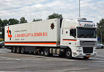 DAF XF in den Niederlanden bei Eindhoven - 15.09.2012