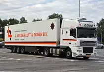 DAF XF in den Niederlanden bei Eindhoven - 15.09.2012