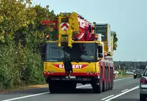 Liebherr Autokran (5-achsig) bei Heimerzheim - 21.09.2012