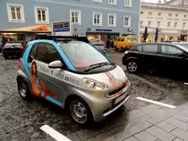 SMART for two; als Werbetr�ger f�r ein Installationsunternehmen; 120922