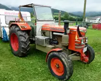 H�rlimann D180, Ackerschlepper aus der Schweiz, 4-Zyl.Diesel mit 25PS, Traktorentreff Oberwinden, Sept.2012