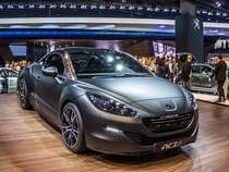 Peugeot RCZ wurde auf den Pariser Automesse erneuert. (Foto: 11.10.2012)