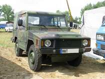 Gelndewagen VW 183  Iltis  aus der Hansestadt Hamburg (HH) fotografiert beim 11. Perleberger Oldtimer- und Militrfahrzeugtreffen, Flugplatz Perleberg [12.07.2009]
