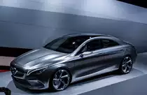 Mercedes-Benz CLA Concept, gesehen auf dem Pariser Automesse am 11.10.2012