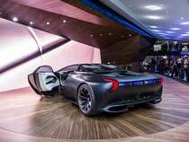 Rcke des Prugeot Onyx, gesehen auf dem Pariser Automesse am 11.10.2012