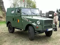 Gel�ndewagen Horch P 3 der  NVA  aus der Bundeshauptstadt Berlin (B) fotografiert beim Ostfahrzeug-Treffen Finowfurt [24.04.2010]
