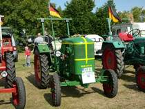 Deutz bei der Oldtimerausstellung in 76689 Karlsdorf-Neuthard am 29.06.08