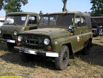 Gelndewagen UAZ 469 der ehem. Sowjetarmee -CA- aus dem Landkreis Barnim (BAR) fotografiert beim 6. groe TATRA-Treffen Seehausen/Altmark [20.09.2009]