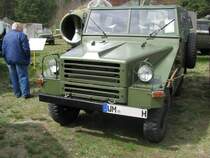 Gelndewagen Horch P 3 der  NVA  aus dem Landkreis Uckermark (UM) fotografiert beim Ostfahrzeug-Treffen Finowfurt [24.04.2010]