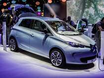 Renault ZOE, Ausgestellt auf dem Automesse Paris 2012 (Foto: 11.10.2012)
