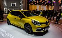 Renault Clio RS ausgestellt auf der Automesse Paris 2012 (Foto 11.10.2012)
