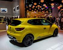Renault Clio RS ausgestellt auf der Automesse Paris 2012 (Foto 11.10.2012)