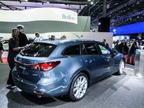 Der neue Mazda 6 (ab 2013 kaufbar) (Foto: Automesse Paris 11.10.2012)