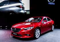 Der neue Mazda 6 (ab 2013 kaufbar) (Foto: Automesse Paris 11.10.2012)