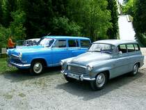 Skoda Oktavia Kombi und ein Mosquitsch Kombi 2006 in Scheibenberg.