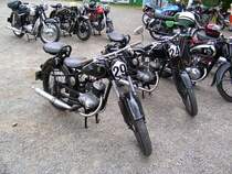 Zwei mal MZ RT 125 2006 in Scheibenberg.