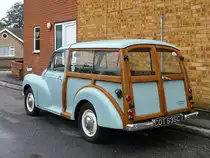 Morris Minor 1000 Woody Station Waggon in Downham Market, 8.9.10