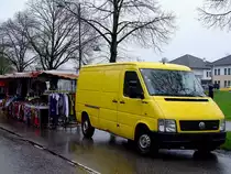 VW-LT35 TDI im Einsatz f�r einen Kirtags-Verk�ufer; 120415