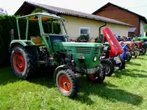 DEUTZ D4006; hat sich zur Oldtimerausstellung in Polling eingefunden; 120624