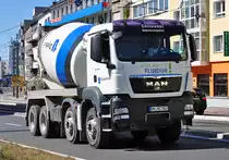 MAN TGS 35.360 Betonmischer in Bonn - 07.09.2012