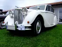 Jaguar MK-V, Bj.1949, wird mit Startnummer 62 bei der Wadholz-Classic2012 an den Start gehen; 120715