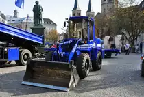 THW - Radlader Furukawa E305 in Bonn - 20.10.2012