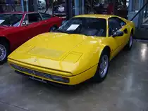Ferrari 328 GTB (Gran Turismo Berlinetta) von 1989. Der 328 erschien 1985 als Nachfolger des 308. Der 3.185 cm� gro�e V8-motor leistet 271 PS. Hier wurde ein 328 GTB in der Farbe giallo FER 102 abgelichtet. Es wurden ca. 12.500 Einheiten des Modelles 328 produziert. Der Gro�teil der Sportwagen wurde jedoch als Cabrioletmodell 328 GTS (Gran Turismo Spider) geordert. Classic Remise D�sseldorf am 05.12.2012.